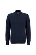 Barbour Essential Honeycomb Quarter-Zip Jumper