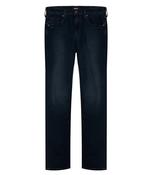 PAIGE Normandie Jeans – Cellar Dark Blue Wash Straight Leg Jeans image