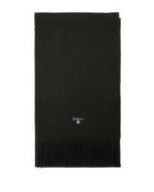 Barbour Plain Lambswool Scarf - Forest Green image