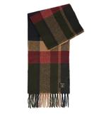 Barbour Westerdale Tartan Scarf - Green, Blue &amp; Beige Tartan
