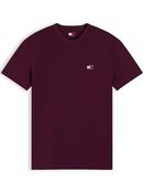 Tommy Jeans Tommy Badge Crew Neck T-Shirt – Berry image