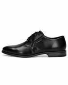 Bugatti Lace Up Leather Derby Shoe in Black with Comfort Width image
