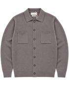 Daniele Fiesoli Pure Wool Knitted Overshirt – Grey image