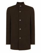 Remus Uomo Jonah Overcoat – Dark Brown image