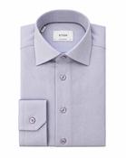 Eton Semi Solid Twill SHirt – Light Purple image