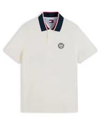 Tommy Jeans Wavy Crest Polo Shirt – White image