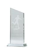 Engraved Small Diagonal Trophy