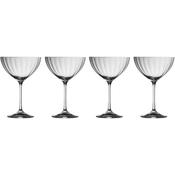 Erne Saucer Champagne Glass Set of 4