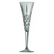 Engraved Longford Romance Flute Glass Pair
