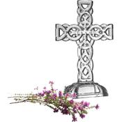 Engraved Celtic Cross