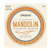 D'Addario EJ74 - PB Mandolin Strings, Medium image