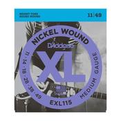 D'Addario EXL115 - Nickel Wound, Medium, 11- 49 image