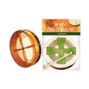Waltons 8" Bodhran Cloghan Cross