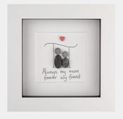 Simply Mourne Always My Mum Forever My Friend - White | 001W4X4