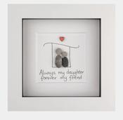 Simply Mourne Always My Daughter Forever My Friend - White | 002W4X4