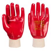 RG40 PVC Knitwrist Glove Red Size XL | 026933