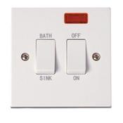 Powermaster Dual Immersion Switch with Neon | 0826-12