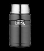 Thermos 'King' 710ml Food Flask - Gun Metal | 170033 image