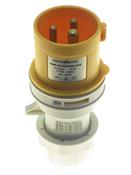 Powermaster 16 Amp 110V 2 Pin + E Yellow Plug | 1721-02