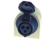Powermaster 16 Amp 220V 2 Pin + Earth Blue Socket | 1721-08