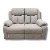 Sarah 3 Seater Manual Recliner - Light Grey | SARAH-313-LG image