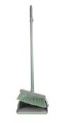 JVL Long Handle Lobby Dust Pan And Brush Set - Grey | 20-720GY image