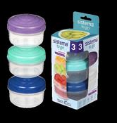 Sistema TO GO Mini Bites 130ml - 3 Pack | 21467 image