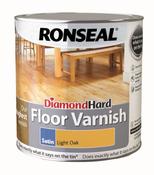 Ronseal Diamond Hard Floor Varnish Rich Light Oak 2.5L | 33430