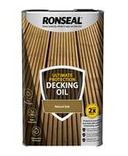 Ronseal Ultimate Decking Oil Natural Oak 5L | 37299