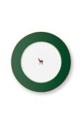 Love Birds Plate Dark Green 21cm | 51.001.488