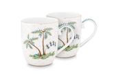 Set/2 Mugs Small Jolie Dots Gold 145ml │51.002.246