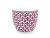 Egg Cup Flower Festival Scallop Red-Light Blue │51.011.033 image