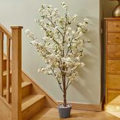 140cm Artificial White Cherry Tree | 5607015 image
