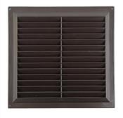 Fixed Grill Brown 125mm (5") Fly Screen | 5904B image
