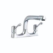 Sienna Lever Deck Kitchen Sink Mixer - Chrome | 598054
