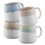 Belleek Living Coastal Mugs Set of 4 | 9607 image