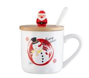 Belleek Living Snowman Lidded Mug | 9624 image