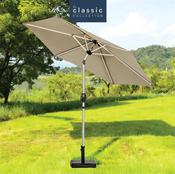 Classic 2.7M Garden Parasol Khaki | ALLGAR3003 image