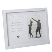 Amore Diamond Anniversary Frame 4" x 6" - 60 Years | AM11860 image