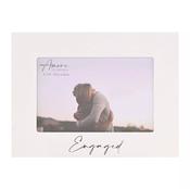 Amore White Photo Frame 6x4" - Engaged | AM280EN image