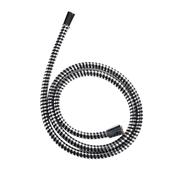De Vielle Bathroom 1.5 Metre PVC Shower Hose in Black &amp; Chrome | DEV205PVC15 image