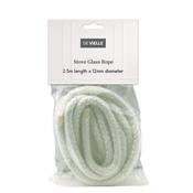 De Vielle Stove Glass Rope 12mm x 2.5m White | DEV766579