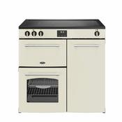 Belling Farmhouse 90cm Induction Cooker - Cream | FH90EICRM