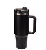 Harvey Makin Tall Steel Mug 40oz - Black | HM2488