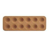 KitchenCraft Idilica Cork Egg Holder, 30 x 10cm │IDEGG