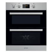 Indesit Built Under Double Oven - Stainless Steel | IDU6340IX