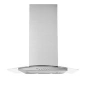 Luxair 70cm Curved Glass Cooker Hood |  LA-70-ARTIS-CVD-SS image