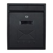 Postplus Contemporary Post Box Matt Black | TSH010Z