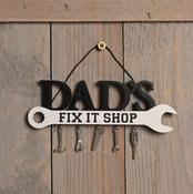 Well Crafted Spanner Plaque - Dad's Fix It Shop | WC116