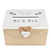 Love Story Card Box - Best Wishes To The Mr &amp; Mrs | WG1138